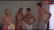 2. Barbara Crampton Bikini Scene – Fraternity Vacation