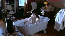 2. Cindy Crawford Naked in Soapy Foam – The Simian Line