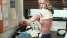 10. Cathy Lee Crosby Flashes Nude Breasts – Coach