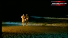 6. Elisabetta Cavallotti Full Naked on Beach – Guardami