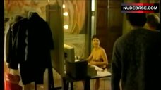 1. Elisabetta Cavallotti Tits in See-Through Top – Guardami