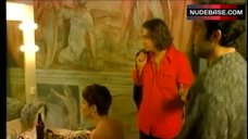 4. Elisabetta Cavallotti Tits in See-Through Top – Guardami