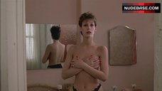 8. Jamie Lee Curtis Bare Boobs – Trading Places