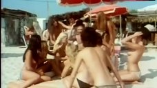 7. Sibylle Rauch Shows Boobs on Beach – Drei Lederhosen In St. Tropez