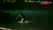 7. Loredana Cannata Nude Swimming – La Donna Lupo