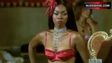 2. Phina Oruche Posing in Sexy Lingerie – Footballers' Wives