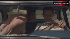 2. Beverly D'Angelo Topless in Car – Hair