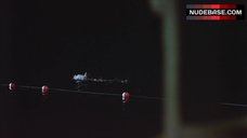 10. Kirsten Baker Full Naked on Night Beach – Friday The 13Th Part 2