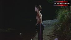 4. Kirsten Baker Full Naked on Night Beach – Friday The 13Th Part 2