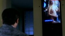 4. Brandy Ledford Flashes Nude Tits and Pussy – Demolition Man