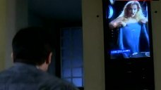 5. Brandy Ledford Flashes Nude Tits and Pussy – Demolition Man