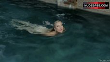 2. Donna W. Scott Nude Swimming in Pool – Femme Fatales