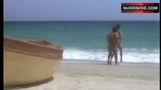 6. Anja Schute Shows Boobs on Beach – Premiers Desirs