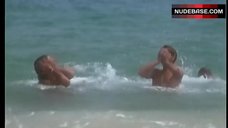 9. Anja Schute Shows Boobs on Beach – Premiers Desirs