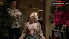 2. Emily Bergl Boobs Scene – Shameless