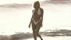 1. Sybil Danning Sexy in White Bikini – Malibu Express