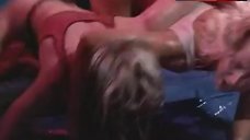2. Donna Spangler Wrestling in Bikini – Guns
