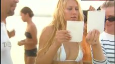 2. Sexy Anna Kournikova in Bikini – Sports Illustrated: Swimsuit 2004