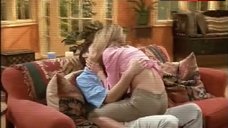 8. Sarah Chalke Flashes Red Lace Bra – Scrubs