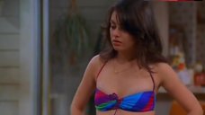 7. Mila Kunis Sexy in Bikini – That '70S Show