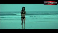 Mila Kunis in Bikini on Ocean Beach – Moving Mcallister