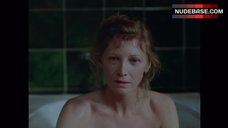 5. Aurore Clement Nude in Bathtub – The Book Of Mary