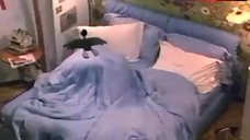 1. Angela Finocchiaro Nude on Bed – Volere Volare