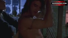 1. Rebecca De Mornay Sex in Cage – Never Talk To Strangers