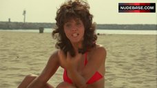 6. Roberta Collins Bikini Scene – The Roommates