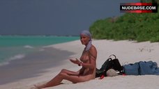 2. Bo Derek Bare Her Body on Beach – Ghosts Can'T Do It