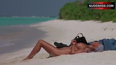 3. Bo Derek Bare Her Body on Beach – Ghosts Can'T Do It
