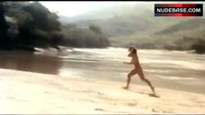 9. Paola Senatore Full Nude on Beach – Fury