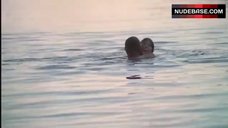 10. Roselyn Sanchez Swims Nude – Boat Trip