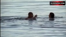 5. Roselyn Sanchez Swims Nude – Boat Trip
