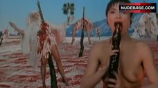 5. Amanda Donohoe Topless Scene – The Lair Of The White Worm
