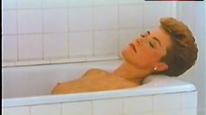 Amanda Donohoe Naked in Bath Tub – Dark Obsession