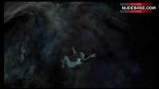 3. Melanie Thierry Nude Floating in Space – The Zero Theorem