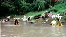 3. Rebeca Silva Nude Bathing in River – Carrona