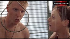 10. Blake Lindsley Nude in Shower – Starship Troopers