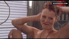 7. Blake Lindsley Nude in Shower – Starship Troopers