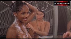7. Brooke Morales Nude in Group Shower – Starship Troopers