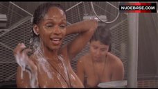 8. Brooke Morales Nude in Group Shower – Starship Troopers