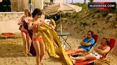 9. Carol Hawkins Bikini Scene – Carry On Abroad