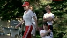 2. Leslie Easterbrook in Wet T-Skirt – Police Academy 4
