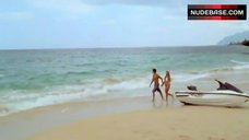 9. Nicole Eggert Bikini Scene – Baywatch: Hawaiian Wedding