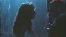 1. Sexy Eleonora Brigliadori in White Lingerie – The Belt