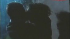 7. Sexy Eleonora Brigliadori in White Lingerie – The Belt