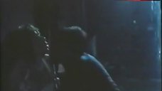 8. Sexy Eleonora Brigliadori in White Lingerie – The Belt