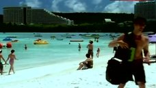 7. Carmen Electra in Bikini on Beach – Max Havoc: Curse Of The Dragon