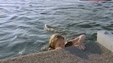 1. Mandy Schaffer Sexy in Wet Bikini – Tease